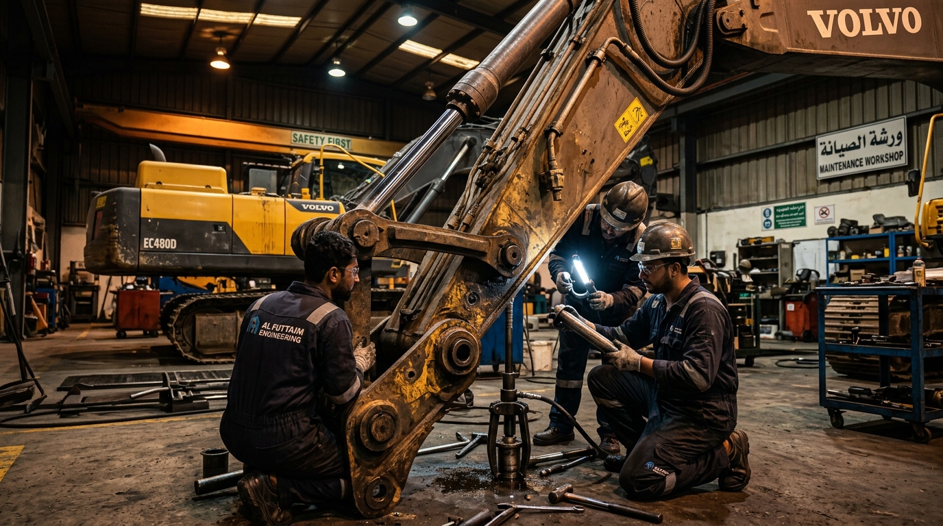 Heavy Equipment Wear Causes & Prevention UAE